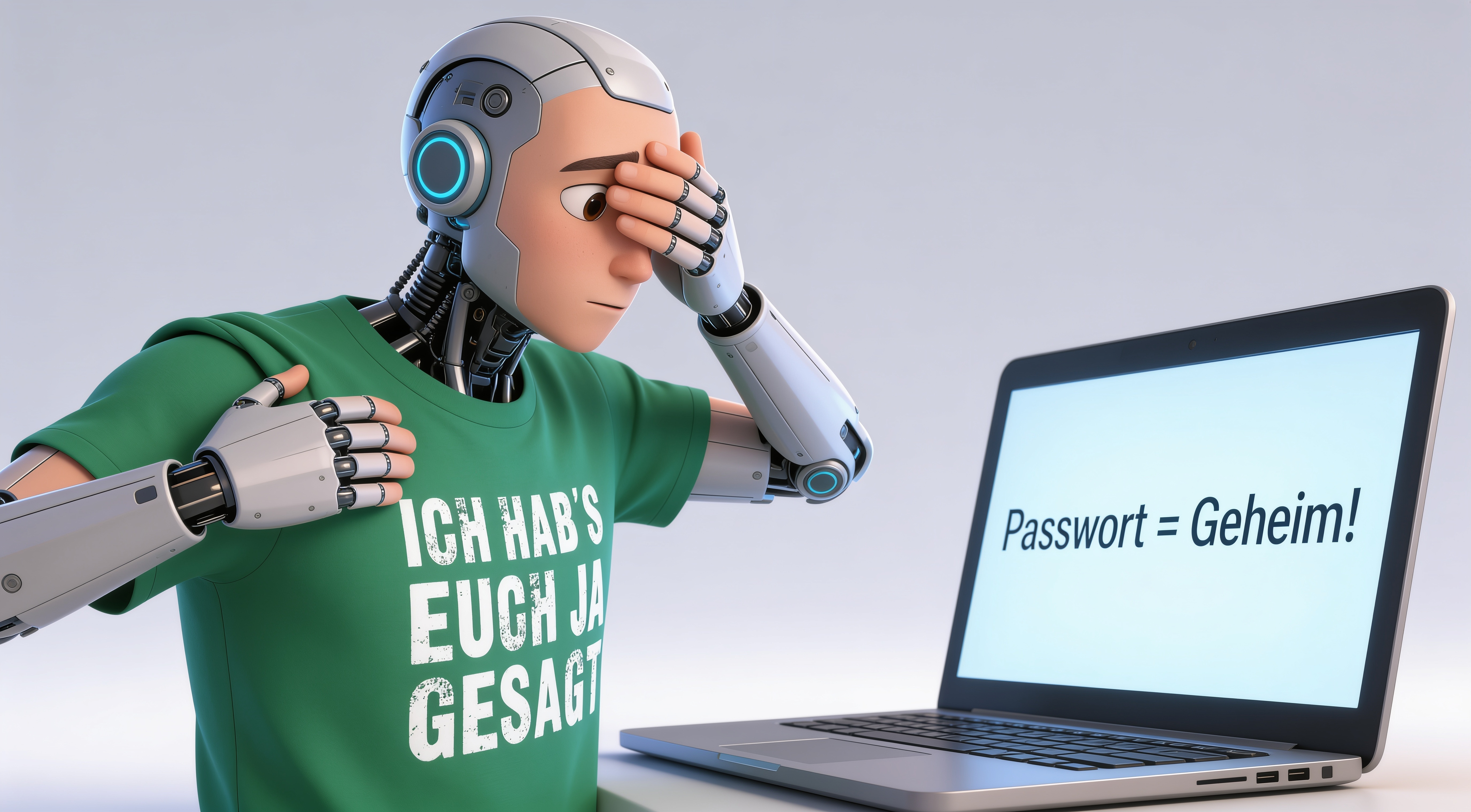 Ich gehe deine drei Punkte der Reihe nach durch und schaue dabei in die Datei, ohne das Passwort auszulesen.